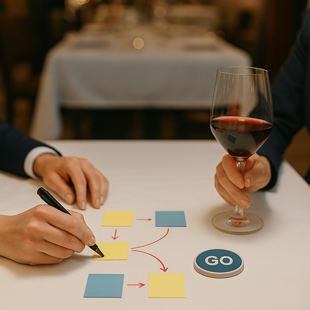 Dîner De la stratégie à la performance - passer à l’action commerciale avec méthode et impact